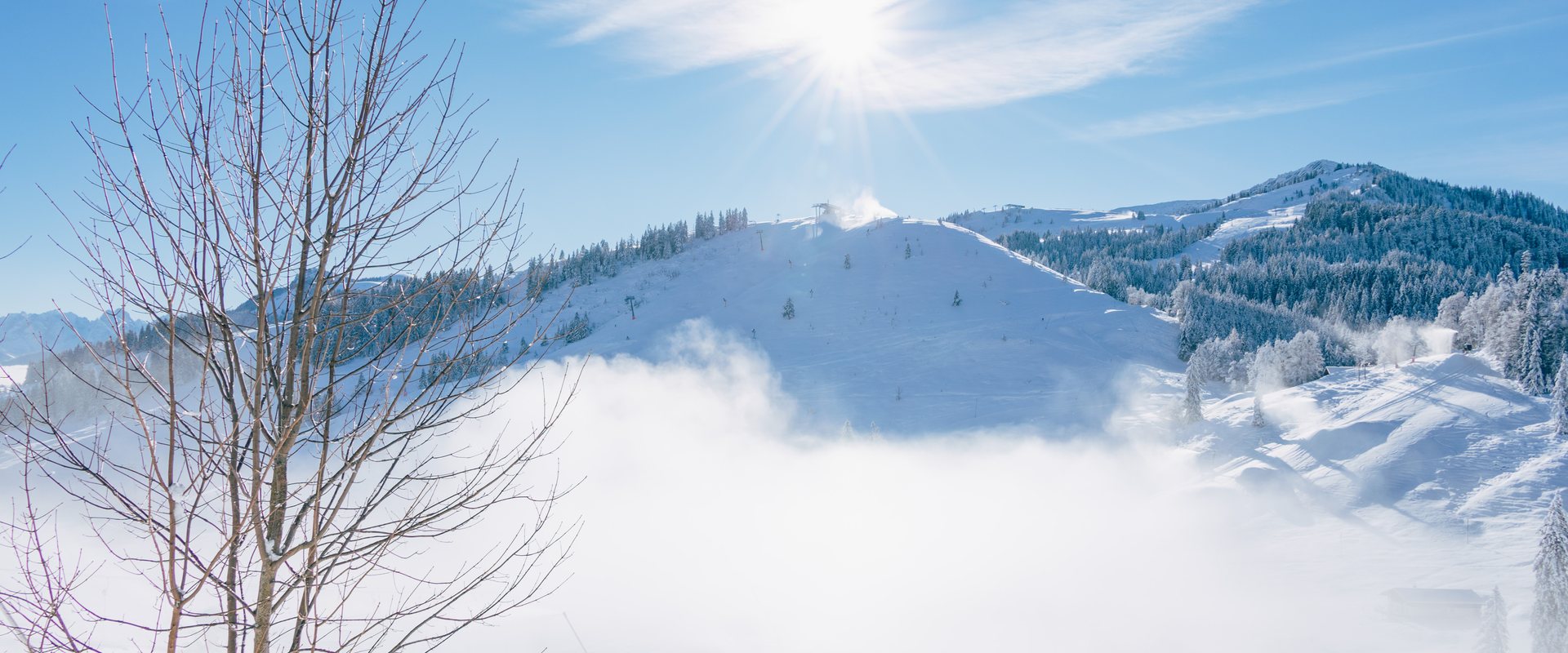 Wolkenmeer über dem Sudelfeld